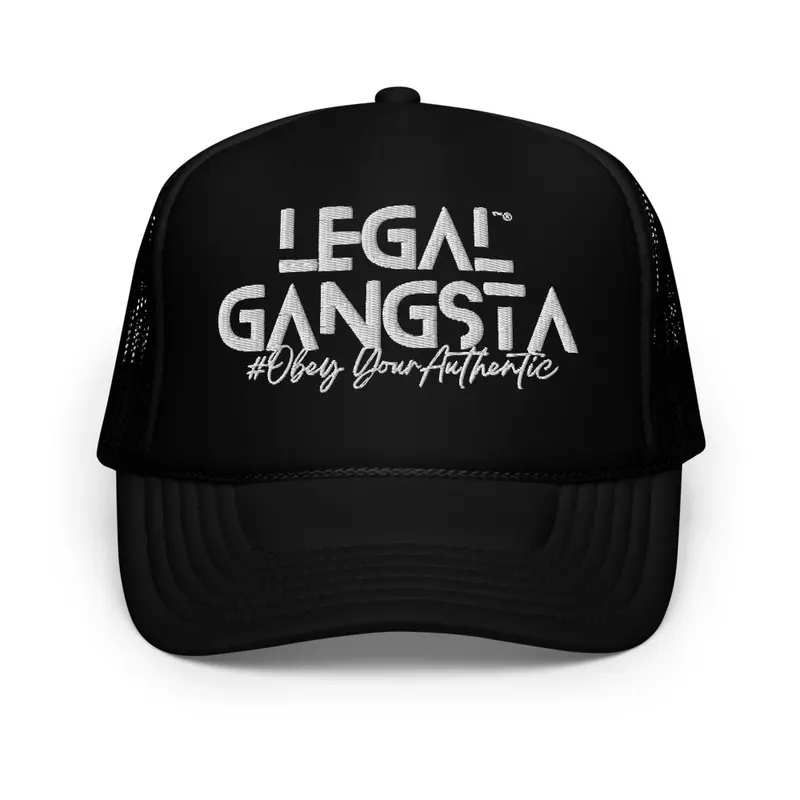 Legal Gangsta Trucker Hat 